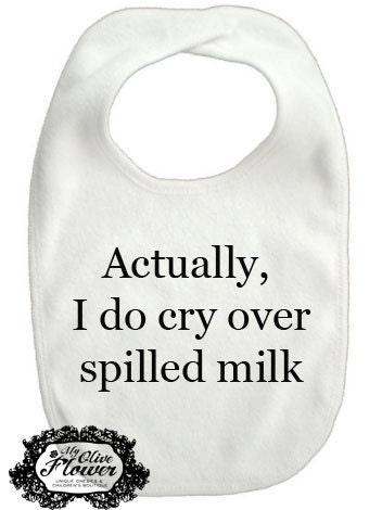 Baby Spilling Milk