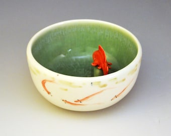 Koi Tea Bowl "Fish Fish"