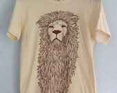 Lion Illustration T Shirt