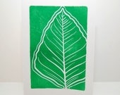 Leaf Greeting Card