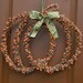 Pumpkin Wreath - Fall Wreath - Berry Wreath - Last One
