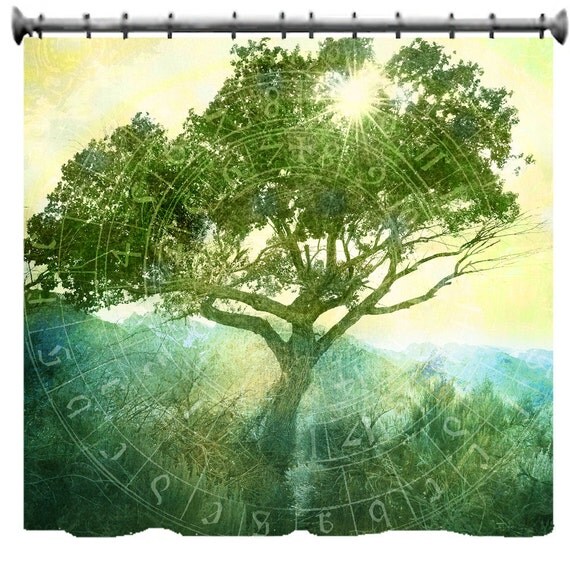 Rooted in Time Shower Curtain - 69" X 70"