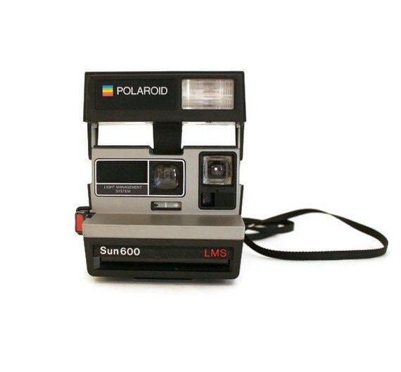 Polaroid Sun 600 Instant Camera LMS Light by FlumeStreet on Etsy