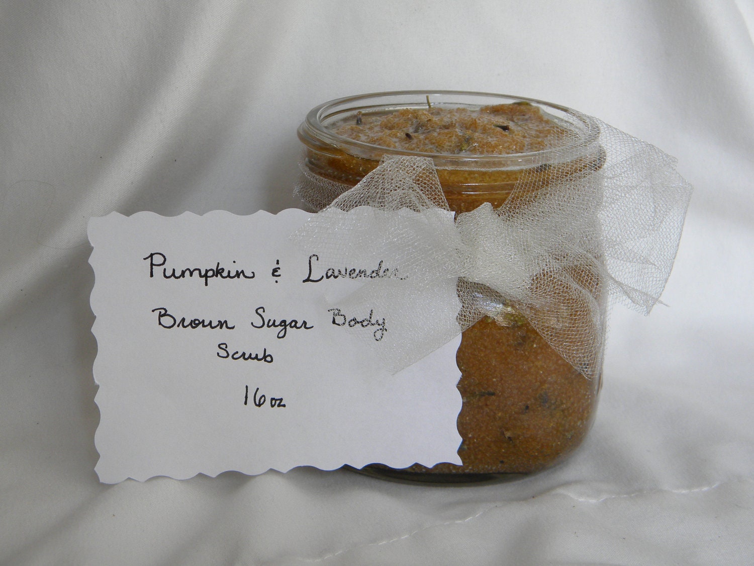 Pumpkin and Lavender Brown Sugar Body Scrub 16oz