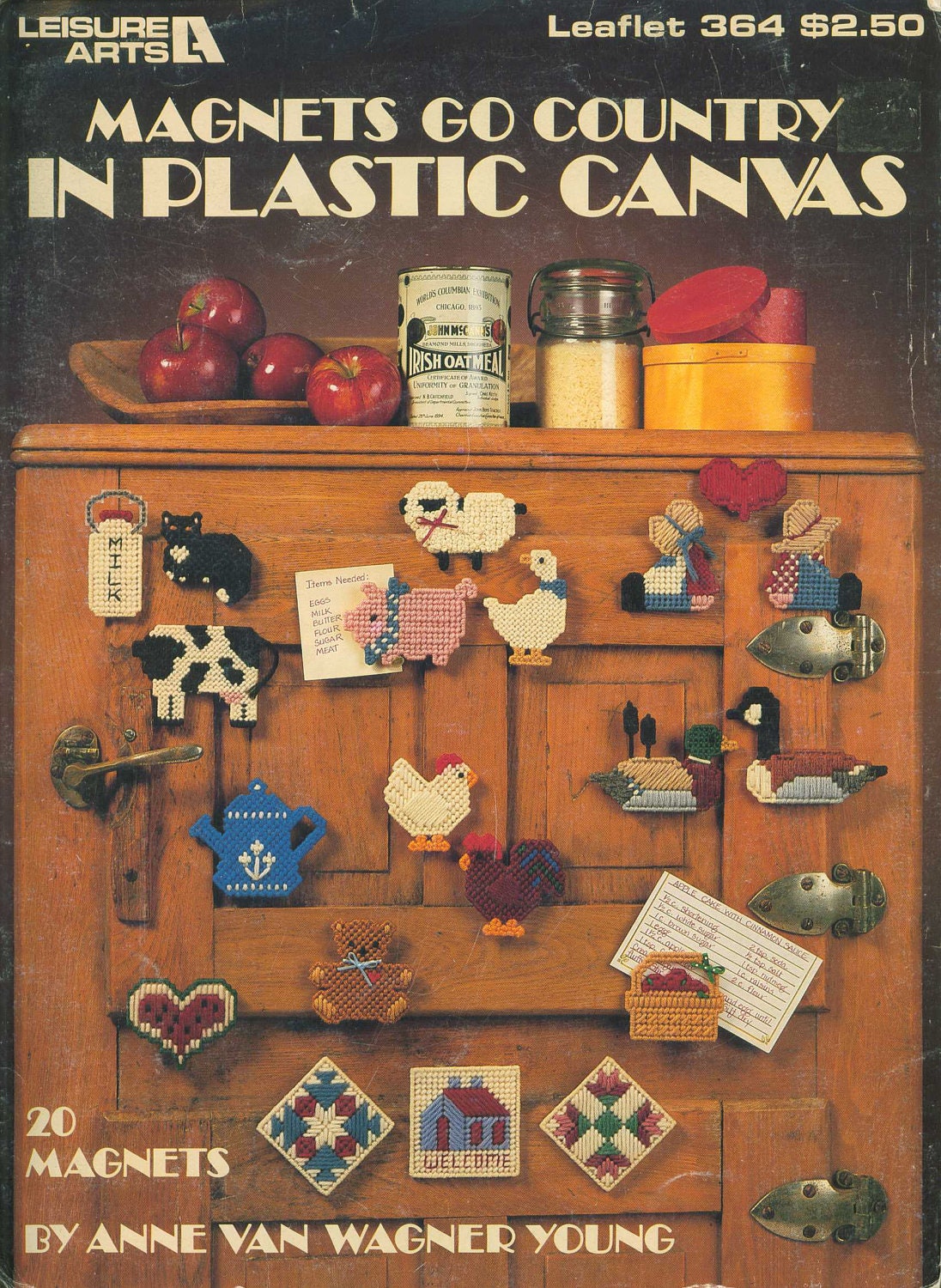 Magnets Go Country in Plastic Canvas, leaflet 364 from Leisure Arts - MastersCreations