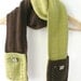 Hand Knit Pocket Scarf