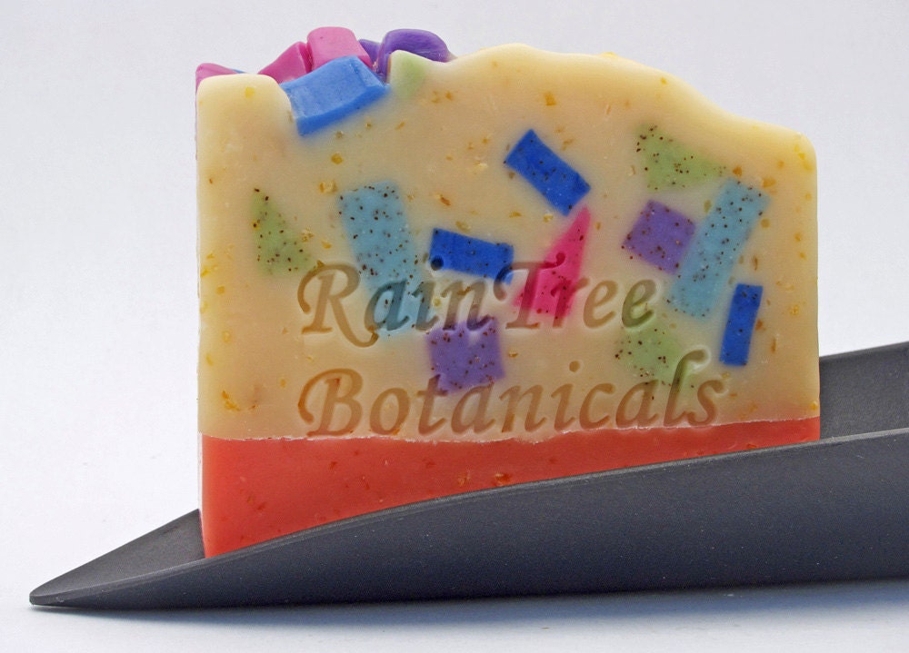 Wood Sprite Gardener's Cold Process Soap with Cornmeal and Apricot Shell Powder