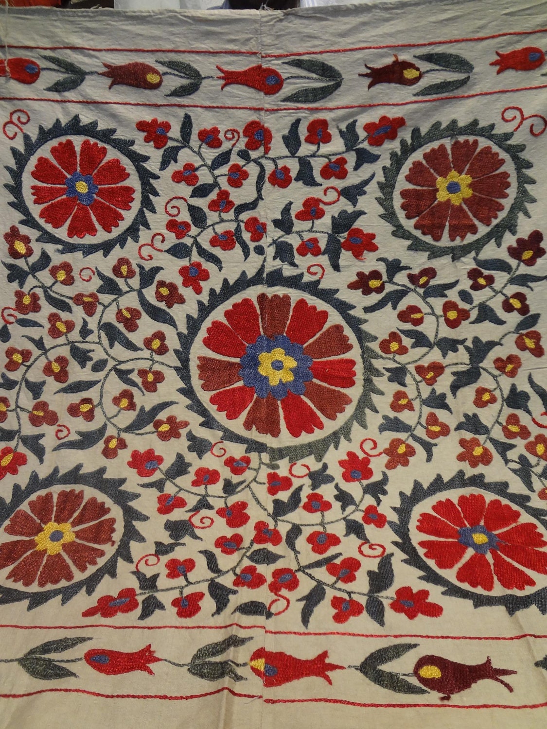 handmade Suzani  piece