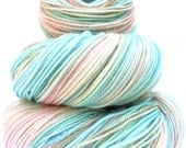 Hand Dyed Yarn - Superwash Merino, Classic Sock Yarn in Seashell - Preorder.