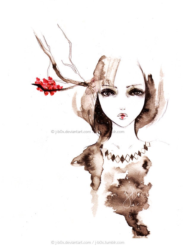 I eat Rubies - print