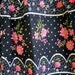Vintage Daisy Apron Pink Daisies Black Retro Kitchen