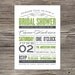 Old Fashioned Bridal Shower Invitation