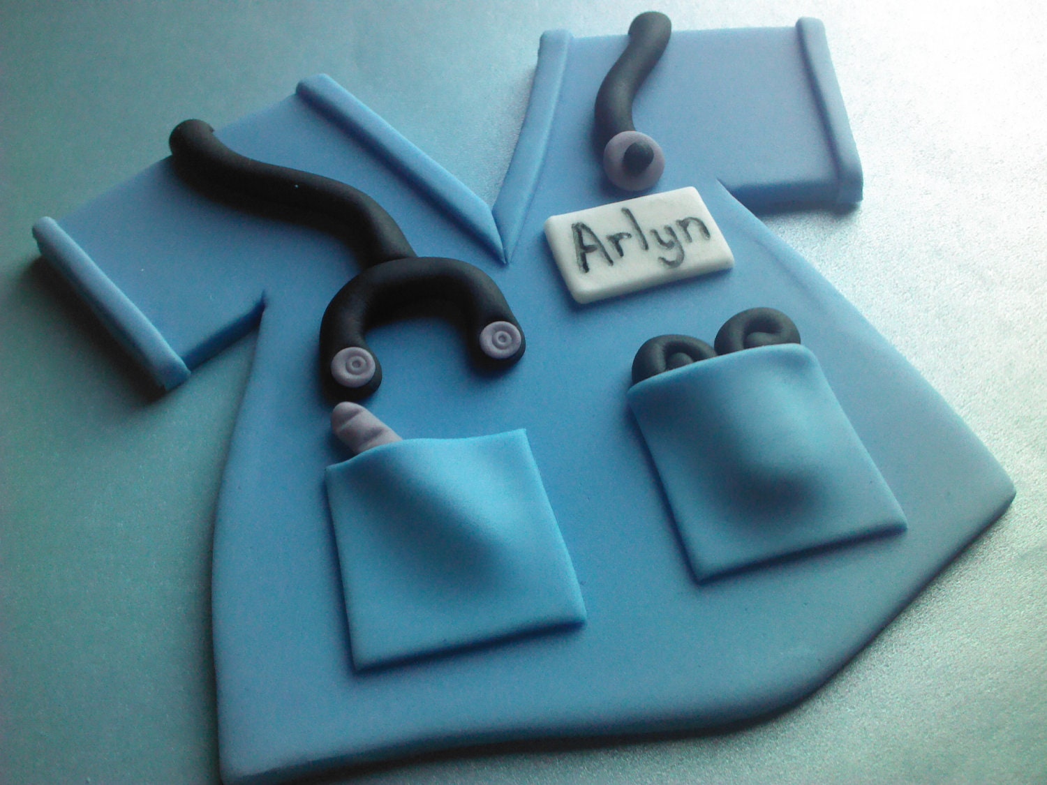Nurse, Edible Fondant Cake Top