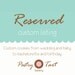 RESERVED for Melissa C // Custom Christening Gown Cookie Favors & Boxes // Baptism Baby Girl Vintage Antique