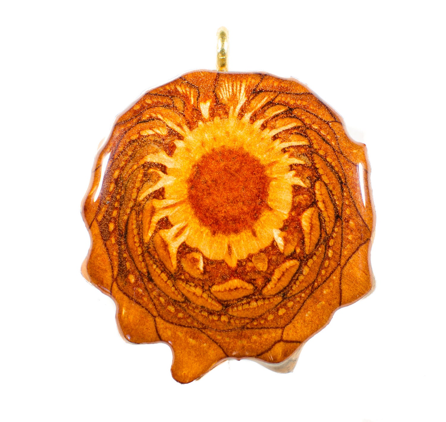 THIRD EYE PINECONE (Med) Talisman Pine Cone Necklace -