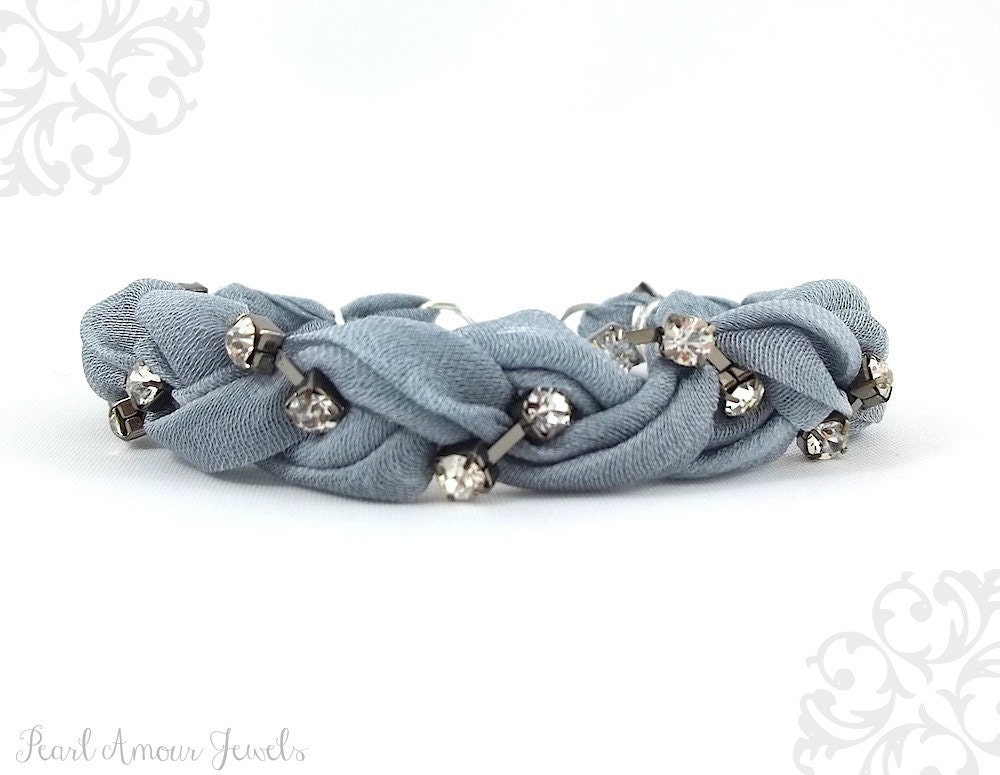 Blueberry Crystal Bracelet