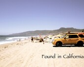 Lifeguard at the Beach Photograph, Malibu, Zuma Beach, Fine Art Matte Photography, 8x10 Print, Photography of Malibu, Beach Photography