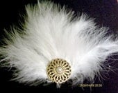White Feather Fascinator by ghostgap
