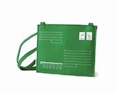 Green Felt Post Envelope Bag Autumn fashion