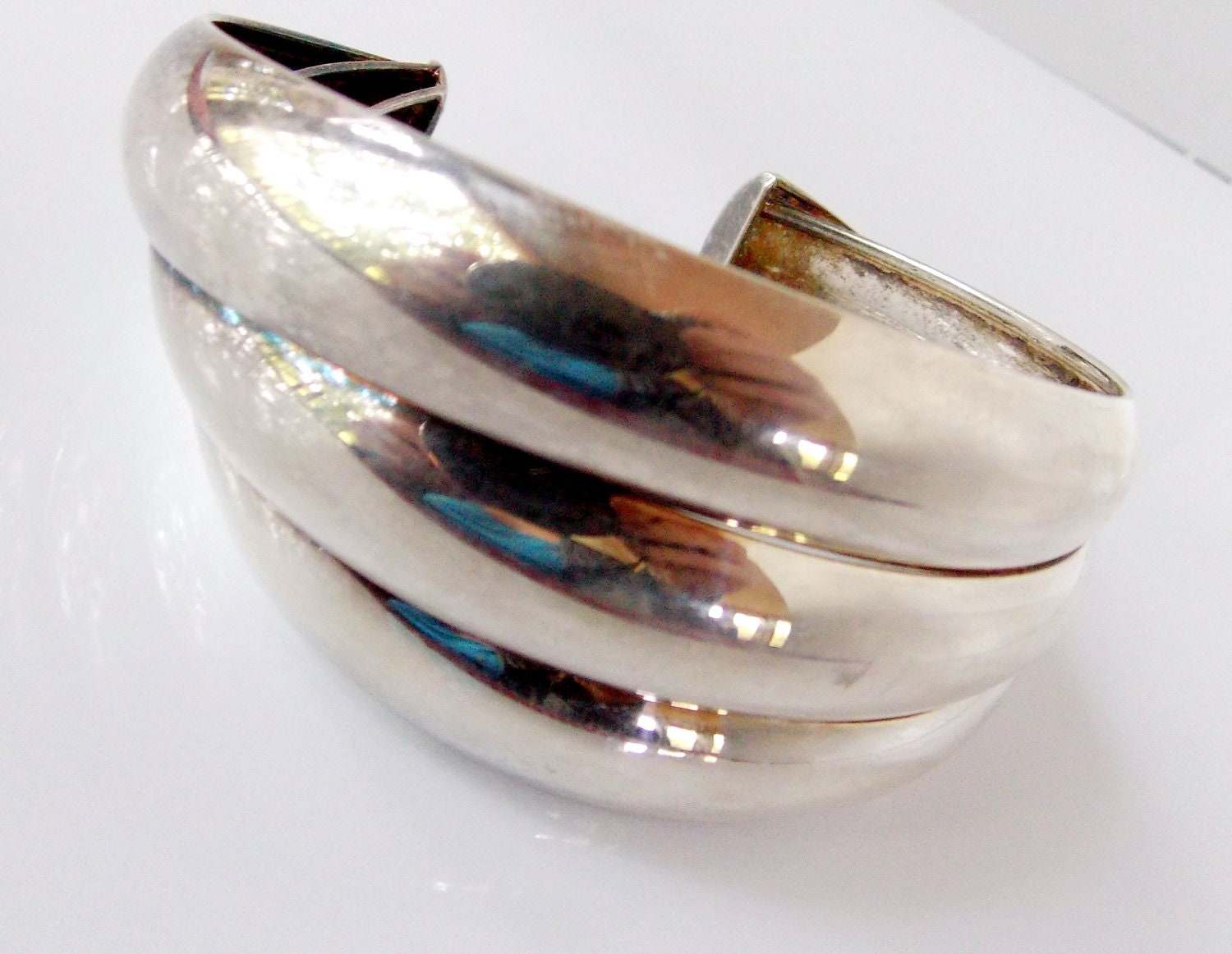Vintage Sterling Silver Cuff Bracelet