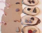 Paper Goods - Woodland- Party Time- Forest - Outdoors - Favors - Seating -  Gift - Party Bags - Label -Tags