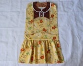 All Things Grow with Love - Designer Apron Style Adult Bib