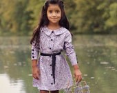 Josephine Dress and Blouse PDF Pattern and  Tutorial, all Sizes 2-10 years included