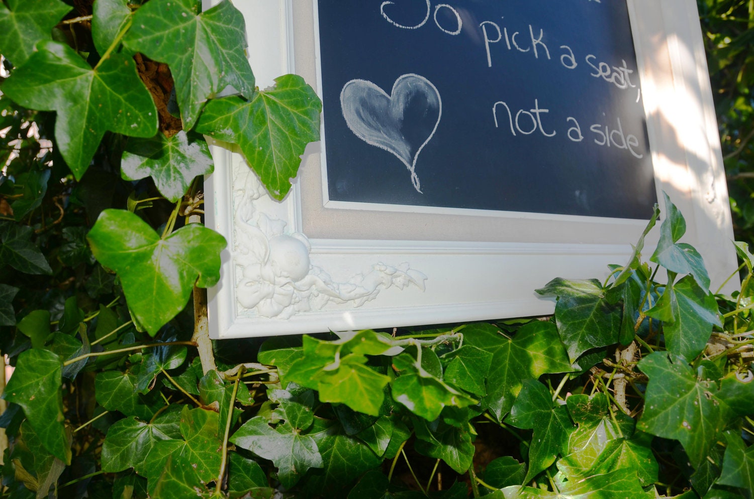 Announcement Chalkboard Frame