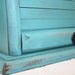 Vintage Rolltop Breadbox - Painted and Distressed