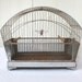 Vintage Bird Cage, Crown Bird Cage, Birdcage, Art Deco Bird Cage, Beachy Decor, Cottage Decor