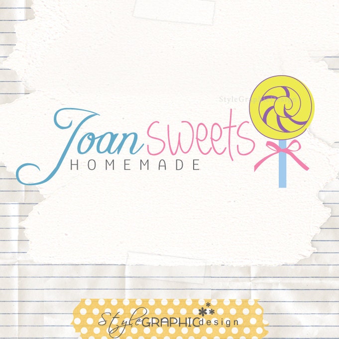 Sweet business logo ooak branding and watermarks