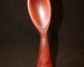 Manzanita Wood Spoon  Freestanding Wooden Espresso Spoon  Standing Spoon Sculpture
