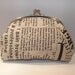 Large Coin Purse, change purse, fabric purse,make up bag