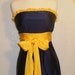 University of Michigan Blue and Maze Gameday dress