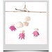 Hand Needle Felted Baby Mobile -  when pigs fly