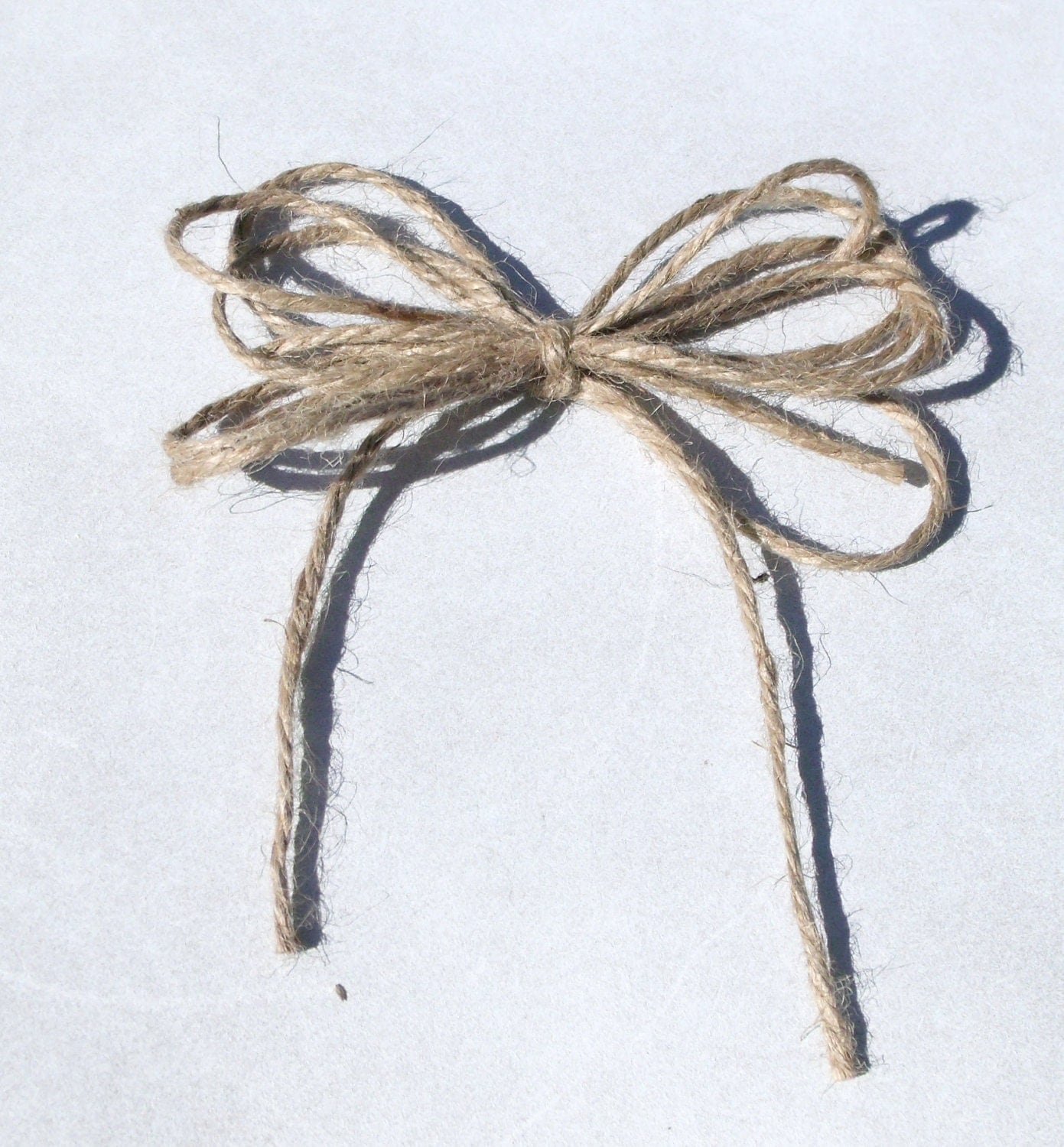 Items similar to 5 jute bows Free Shipping USA Seller jute, twine