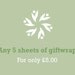 Any Five Sheets of Gift Wrap Set