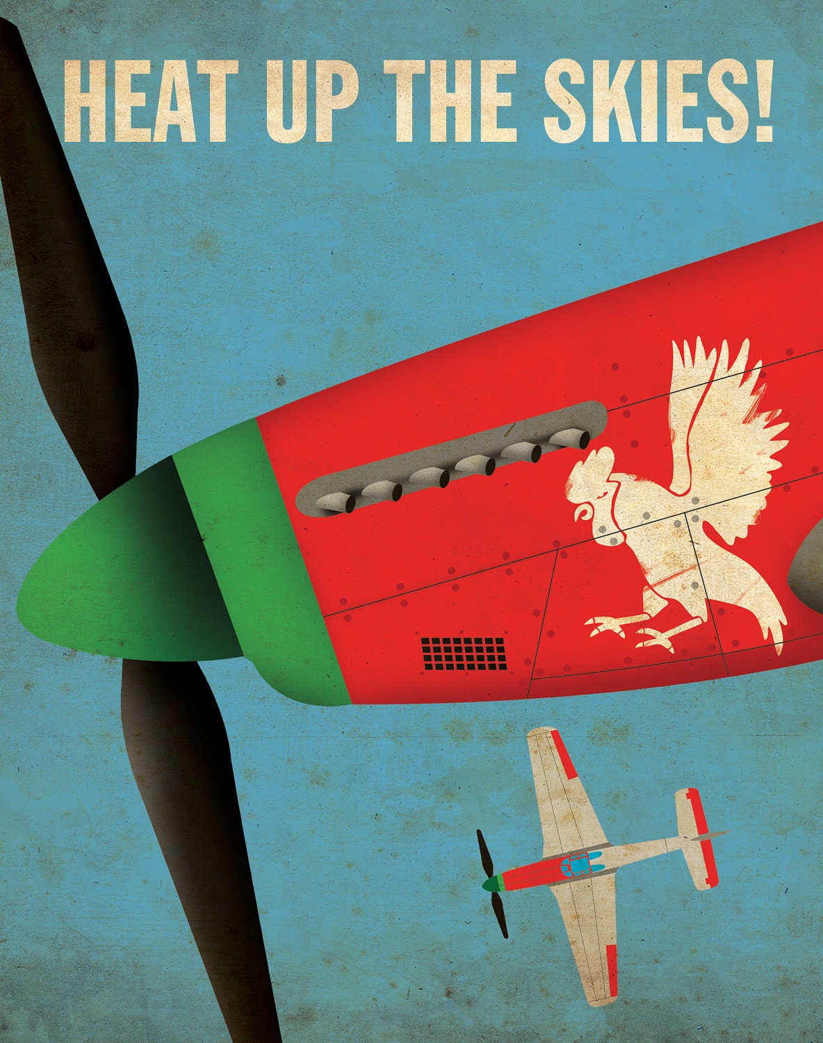 Sriracha Propaganda Poster