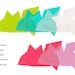 Paper Glow Gemstone diy-kit Diamond shaped