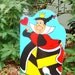 Garden Collection - Queen of Hearts - Alice in Wonderland - 3/4" Plywood Character Decoration
