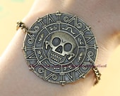 Cursed Pirate Doubloon bracelet- Pirates of the Caribbean Bracelet