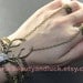 Steampunk style, ring and bracelets-antique bronze deer bracelet,elk bracelet