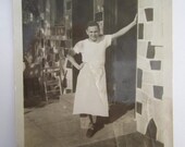 1950's Vintage Photo Snapshot... Italian Restaurant
