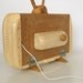 Vintage Rustic iPad TV - iPad stand and iPad dock all in one