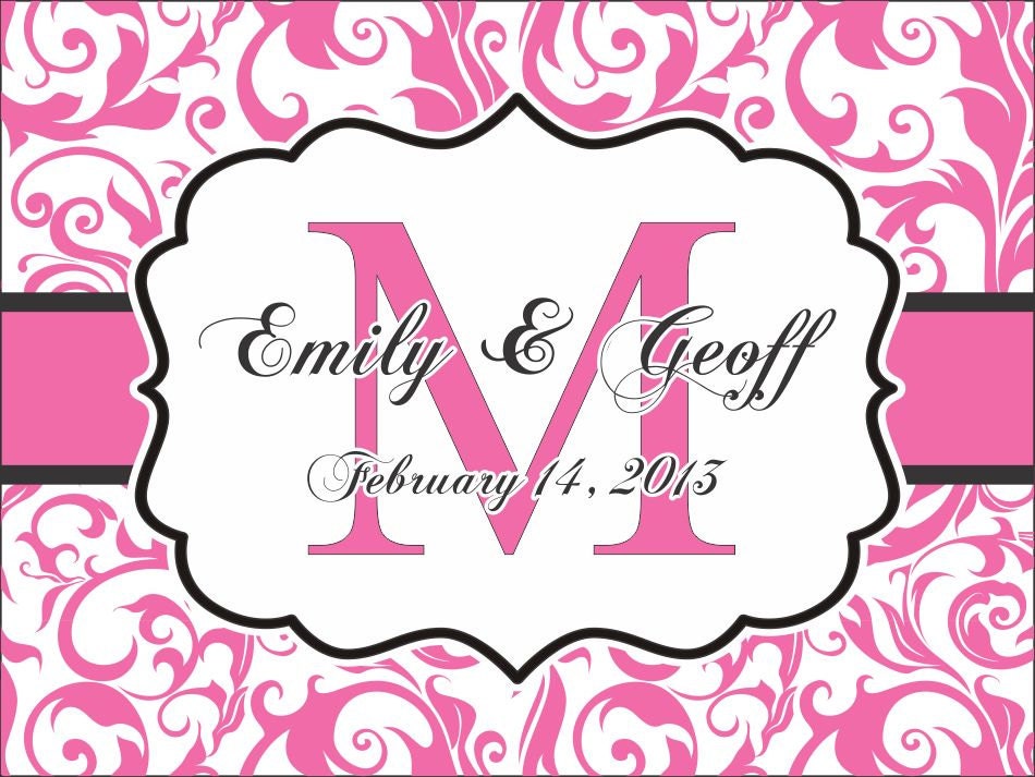 Wedding Stickers - 100 - 4' x 3" Printed Welcome Bag Labels Il_570xn