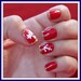 NAILED IT DECALS: 1 Sheet of 36 Anchor and Star Nail Decals (You Pick the Color)