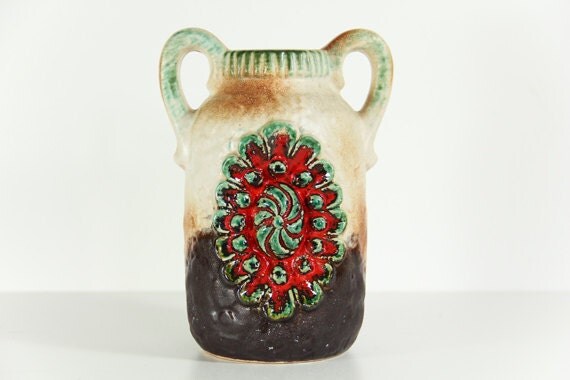 West German Vase Dümler Breiden Ceramic Pottery 1960s
