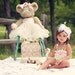Spring Crush Chunky necklace with pearls, bling, bubblegum style, and faceted Beads perfect photo prop m2m persnickety and Matilda Jane