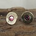Rose Bullet Earrings - Ultra Thin - Colt 45