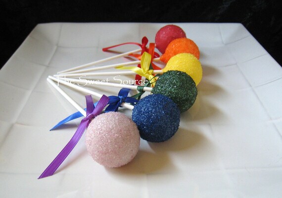Cake Pops: Birthday Cake Pops Made to Order with High Quality Ingredients Il_570xn